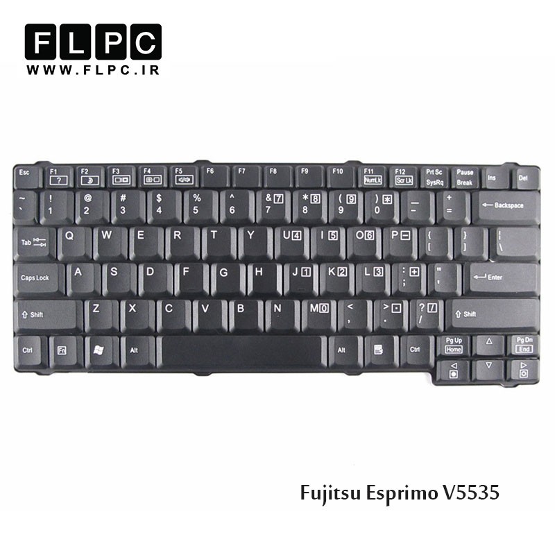 کیبورد لپ تاپ فوجیتسو Fujitsu Laptop Keyboard Esprimo V5535 مشکی