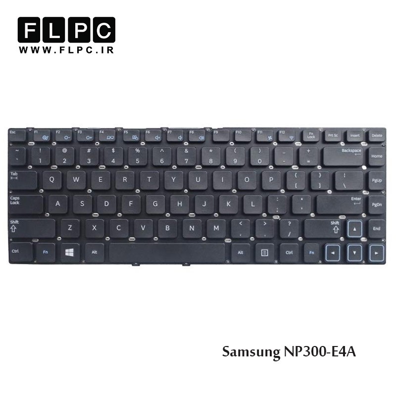 کیبورد لپ تاپ سامسونگ Samsung Laptop Keyboard NP300-E4A مشکی