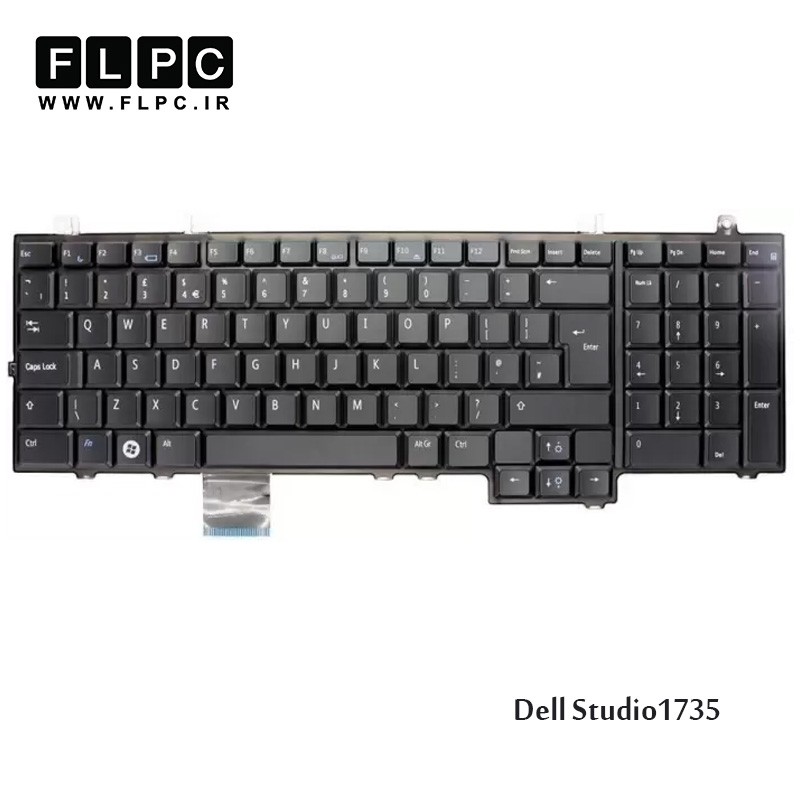 کیبورد لپ تاپ دل Dell Laptop Keyboard Studio1735 مشکی
