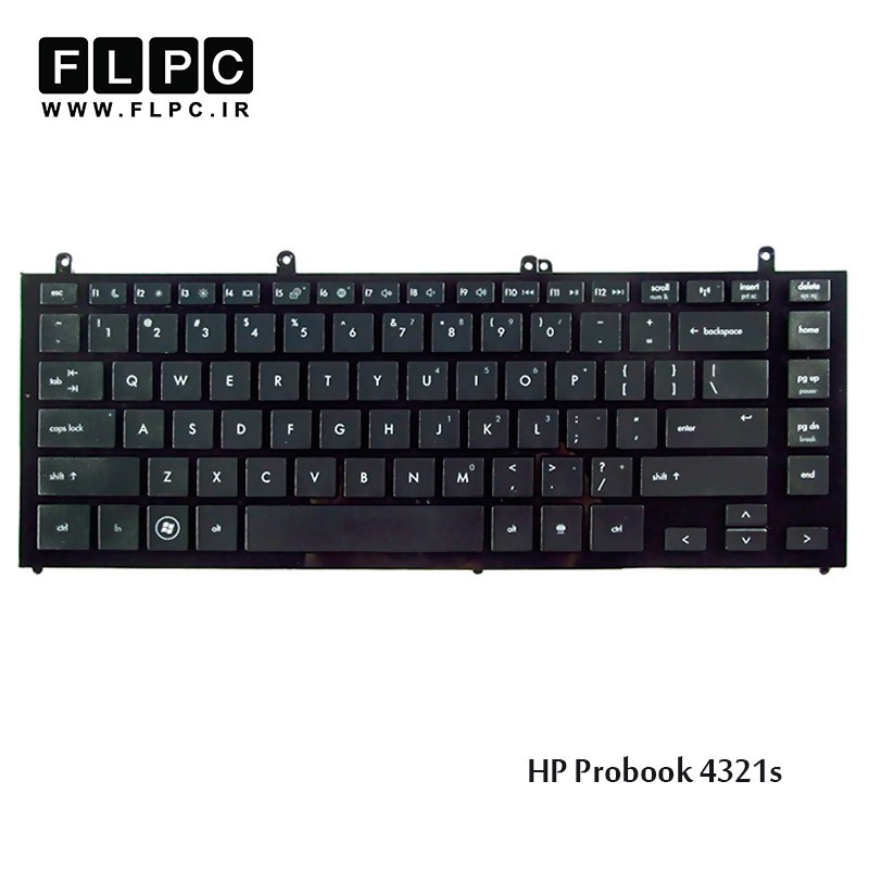 کیبورد لپ تاپ اچ پی HP Laptop Keyboard Probook 4321s مشکی-بافریم