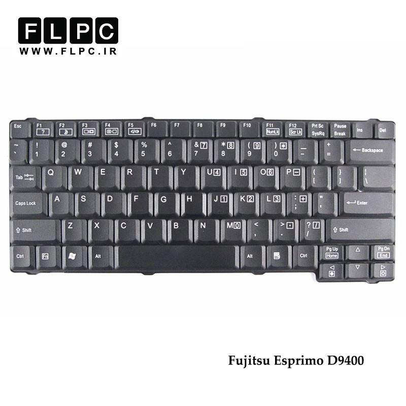 کیبورد لپ تاپ فوجیتسو Fujitsu Laptop Keyboard Esprimo M9400 مشکی