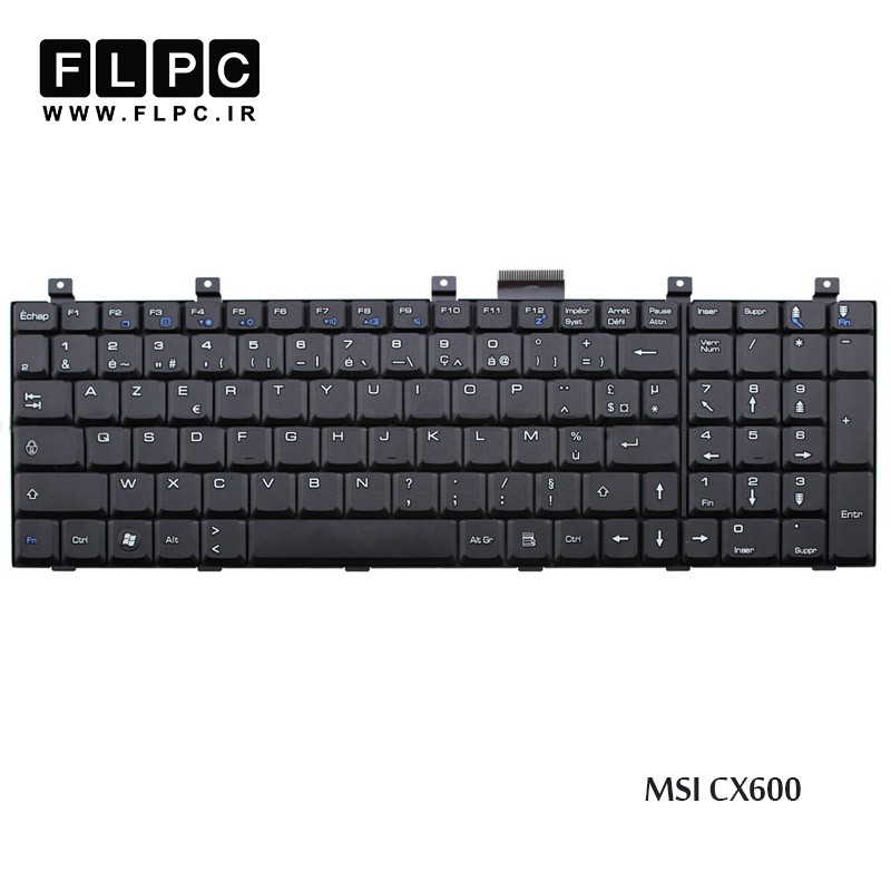 کیبورد لپ تاپ ام اس آی MSI Laptop Keyboard CX600 مشکی