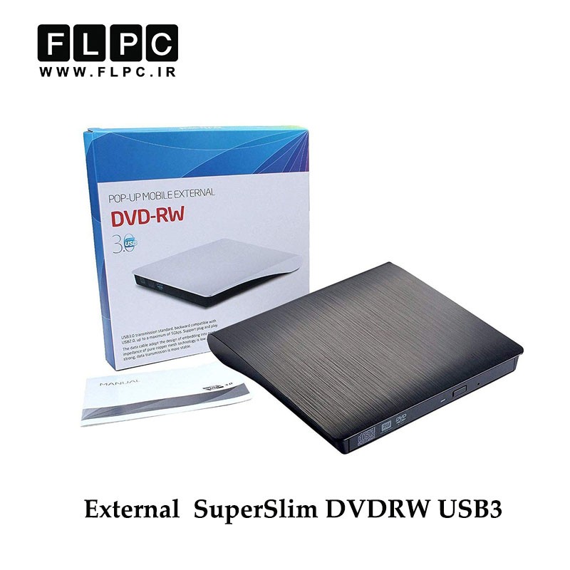 دی وی دی رایتر  اکسترنال سوپر اسلیم / Pop-Up Mobil External  SuperSlim DVDRW USB3