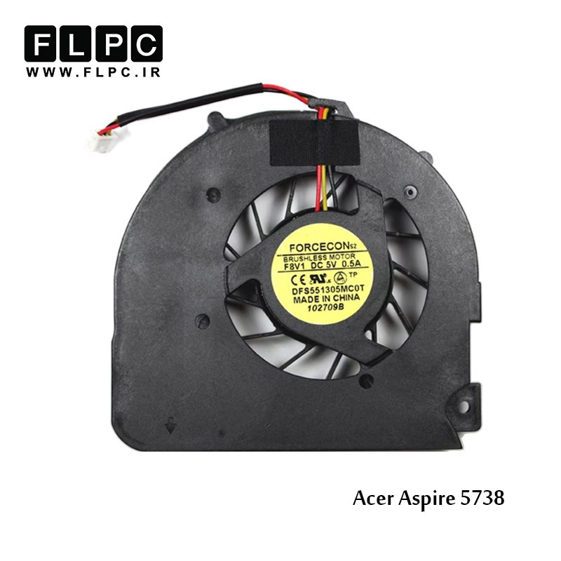 سی پی یو فن لپ تاپ ایسر Acer Laptop CPU Fan Aspire 5738 چهار سیم