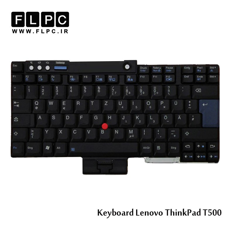 کیبورد لپ تاپ لنوو Lenovo Laptop Keyboard Thinkpad T500 مشکی-باموس