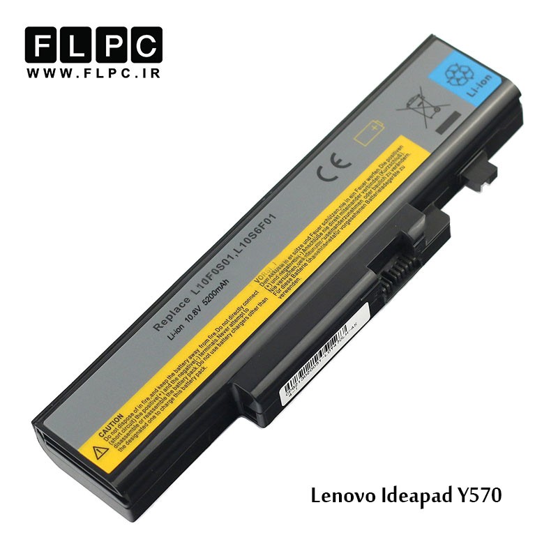 باطری لپ تاپ لنوو Lenovo Labtop Battery Ideapad Y570 -6cell