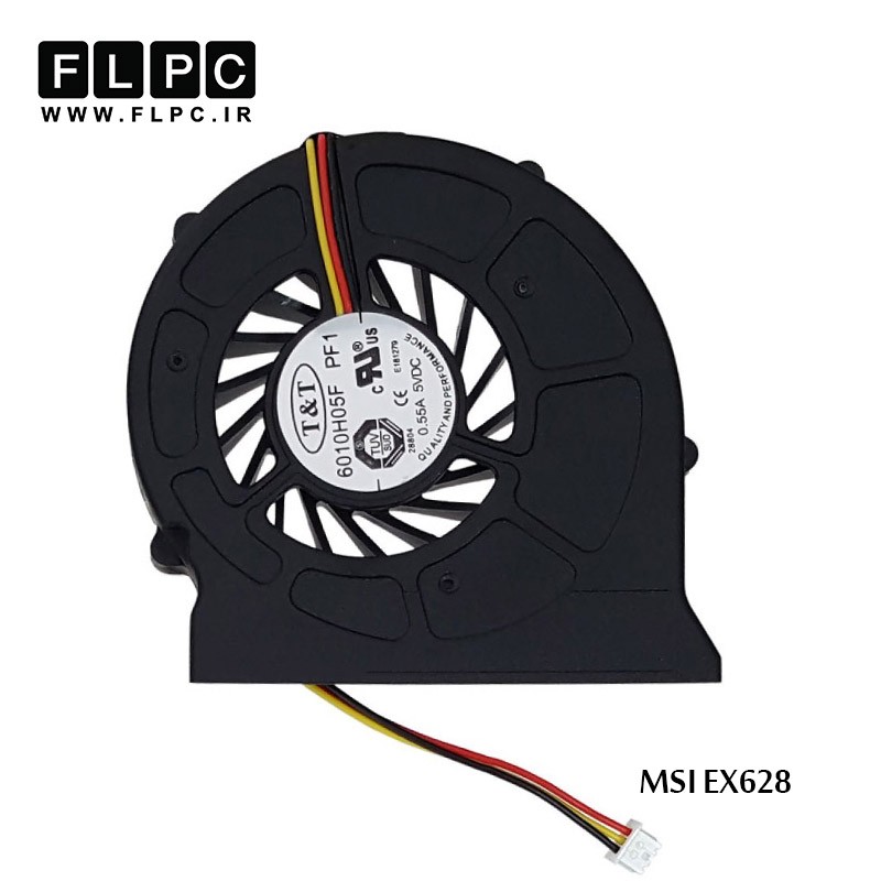 فن لپ تاپ ام اس آی MSI EX628 Laptop CPU Fan