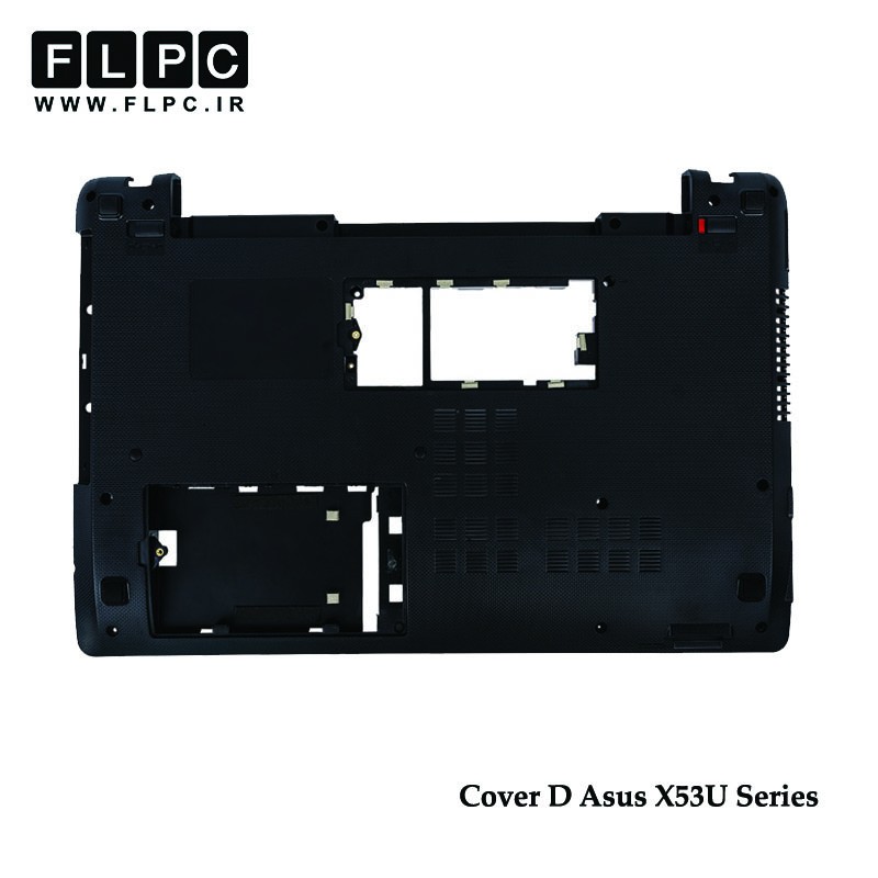 قاب کف لپ تاپ ایسوس Asus X53U Laptop Bottom Case _Cover D مشکی