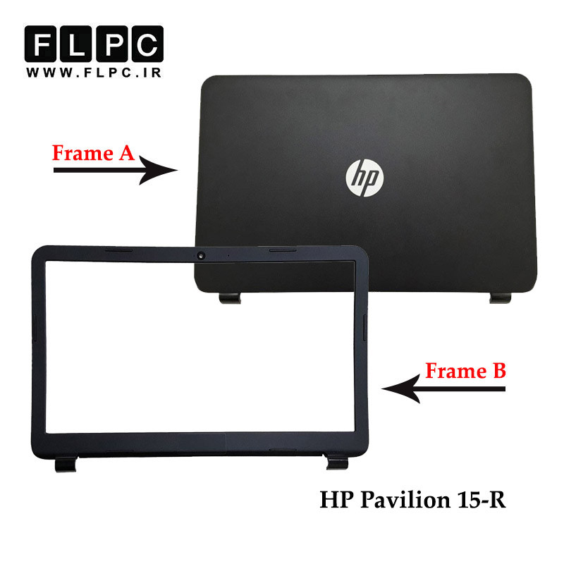 قاب پشت و جلو ال سی دی لپ تاپ اچ پی HP Pavilion 15-R _Cover A+B