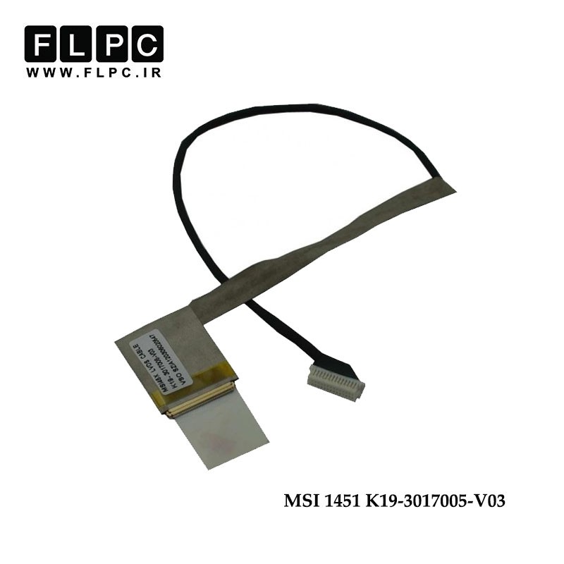 فلت تصویر لپ تاپ ام اس آی MSI 1451 Laptop Screen Cable _K19-3017005-V03