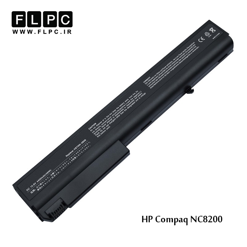 باطری لپ تاپ اچ پی HP Laptop Battery COMPAQ NC8200 6Cell مشکی