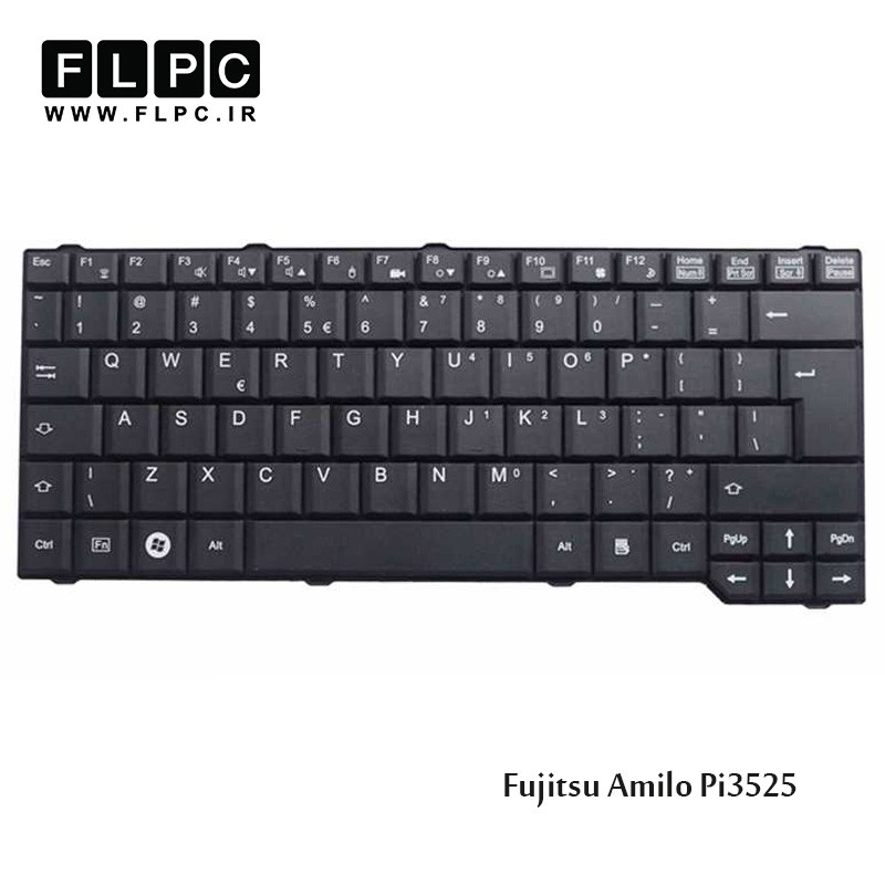 کیبورد لپ تاپ فوجیتسو Fujitsu Laptop Keyboard Amilo Pi3525 مشکی