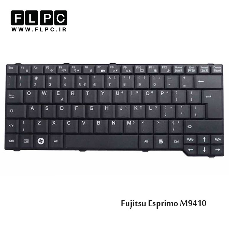 کیبورد لپ تاپ فوجیتسو Fujitsu Laptop Keyboard Esprimo M9410 مشکی