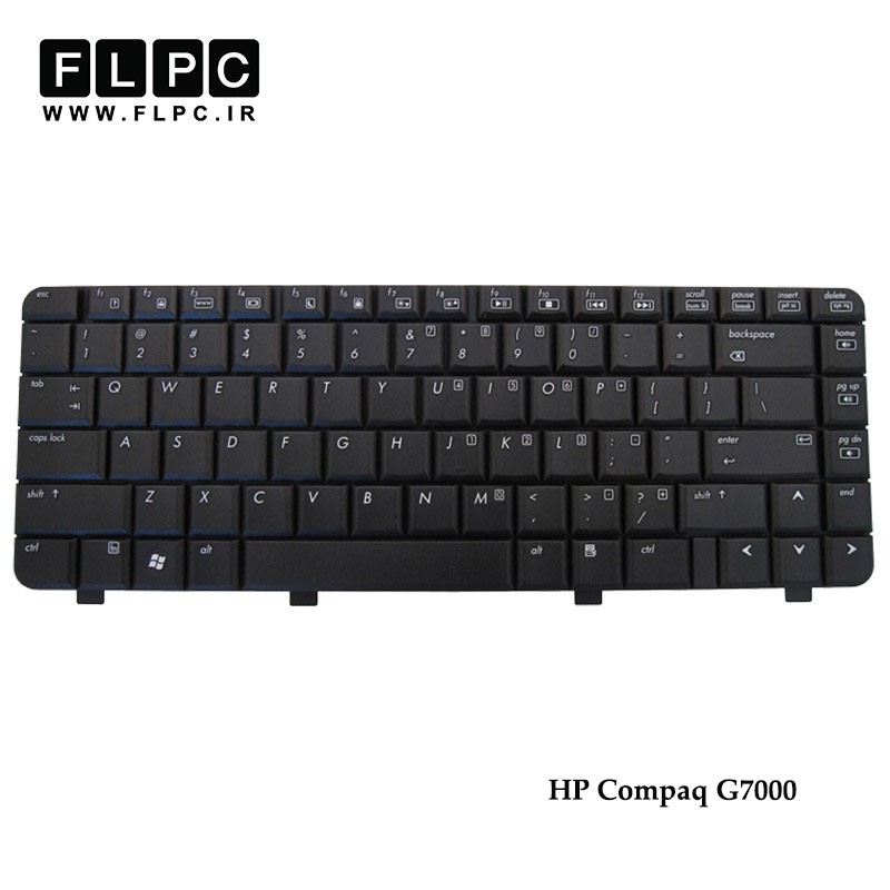 کیبورد لپ تاپ اچ پی HP Laptop Keyboard Compaq G7000 مشکی