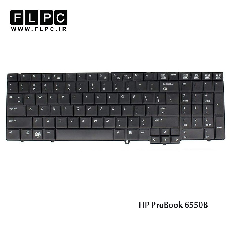 کیبورد لپ تاپ اچ پی HP Laptop Keyboard ProBook 6550B مشکی