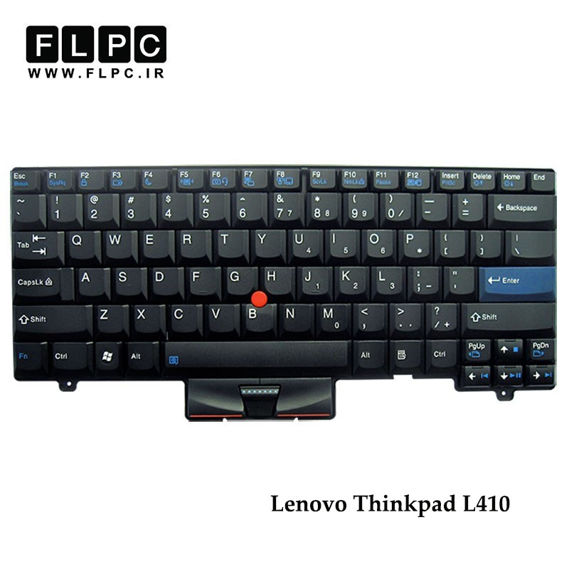 کیبورد لپ تاپ لنوو Lenovo Laptop Keyboard Thinkpad L410 مشکی-باموس
