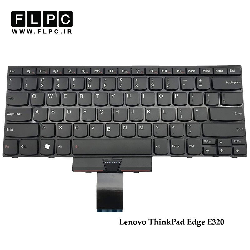 کیبورد لپ تاپ لنوو Lenovo Laptop Keyboard ThinkPad Edge E320 مشکی-بافریم