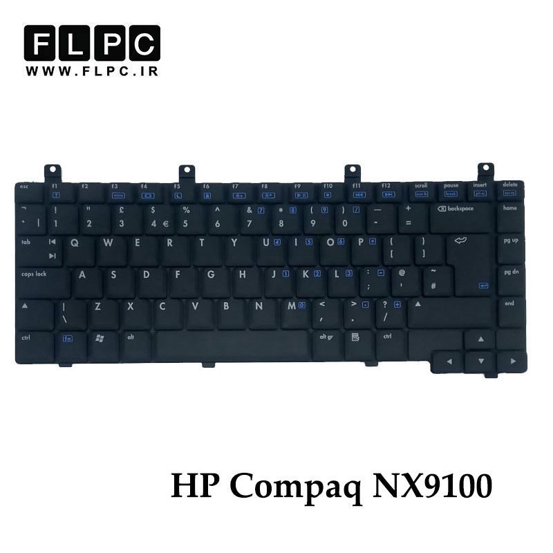 کیبورد لپ تاپ اچ پی HP Compaq NX9100 مشکی