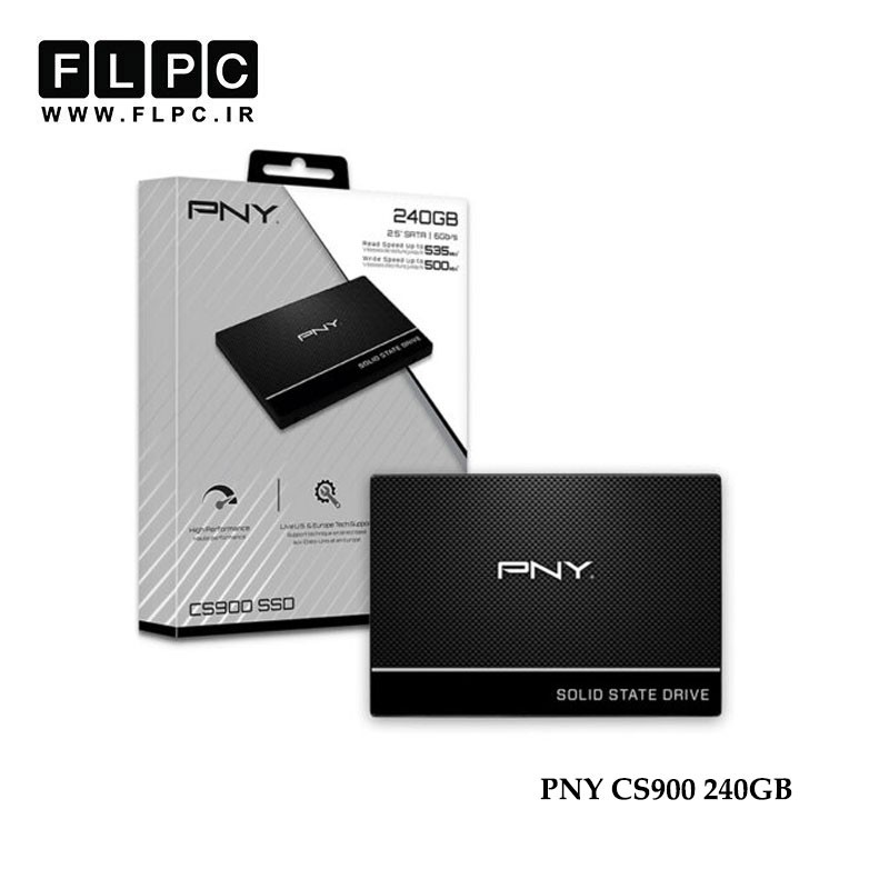اس اس دی PNY مدل CS900 ظرفیت 240 گیگابایت /PNY CS900 240GB 2.5" SATA III SSD
