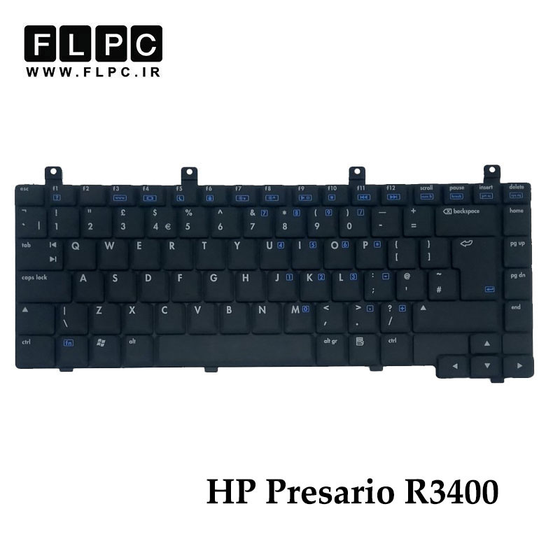 کیبورد لپ تاپ اچ پی HP Presario R3400 مشکی