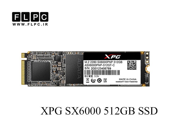 اس اس دی 512گیگابایتی ایکس پی جی/XPG SX6000 Pro M.2 2280 512GB SSD