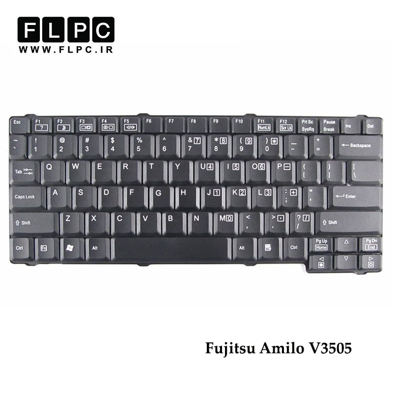 کیبورد لپ تاپ فوجیتسو Fujitsu Laptop Keyboard Amilo V3505 مشکی