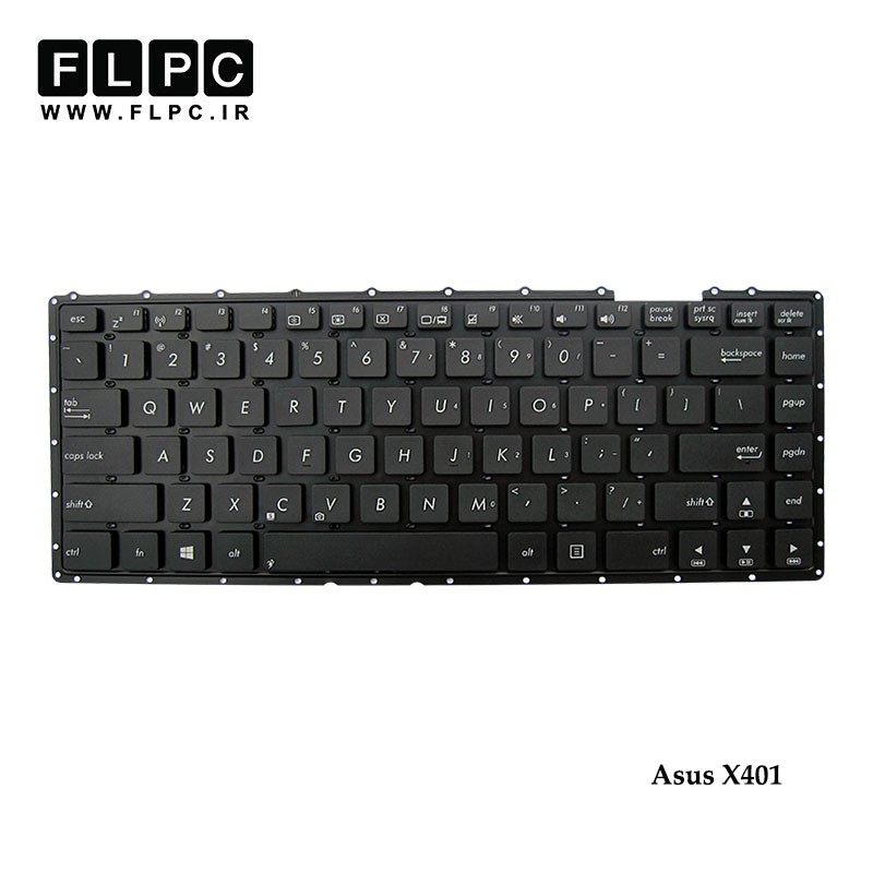 کیبورد لپ تاپ ایسوس Asus Laptop Keyboard X401 مشکی