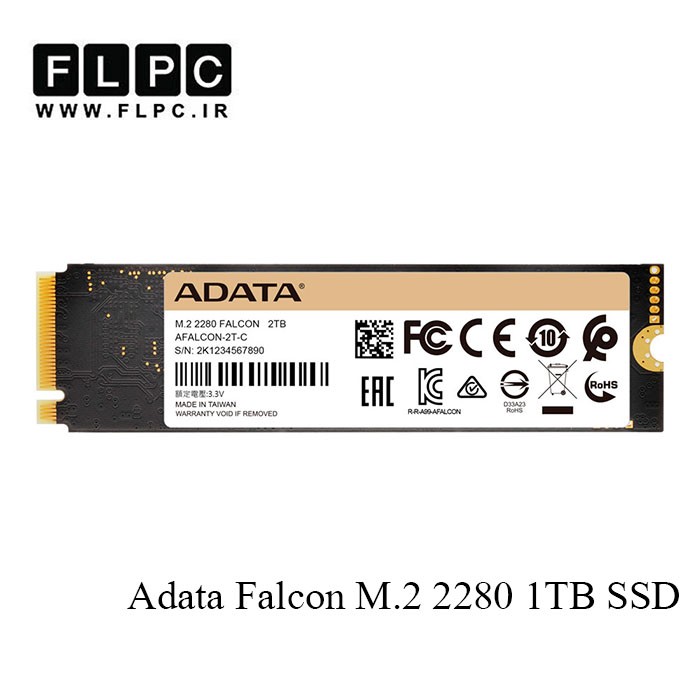 اس اس دی یک ترابایتی ای دیتا/ ADATA Falcon 3D NAND  M.2 2280 1TB  SSD