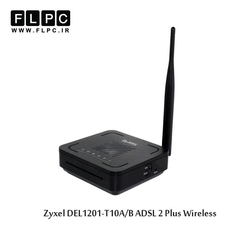 مودم روتر ADSL 2 Plus بی سیم زایکسل مدل DEL1201-T10A/B