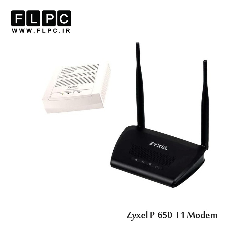 مودم زایکسل مدل P-650-T1 به همراه روتر زایکسل NBG-418N