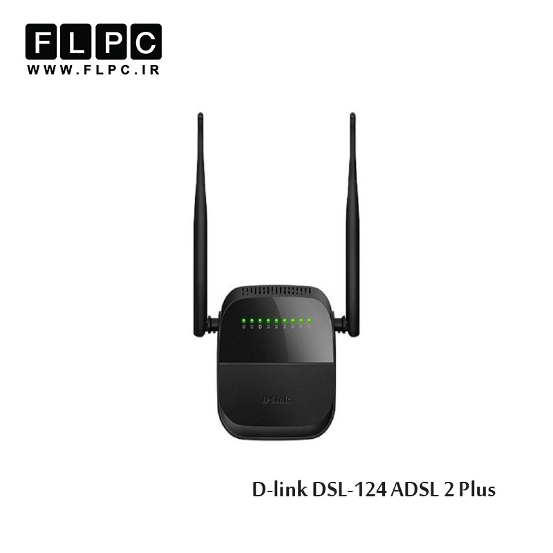 مودم روتر ADSL2+ دی-لینک مدل DSL-124