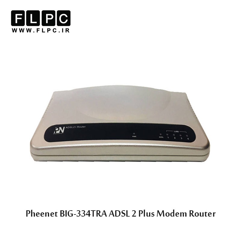 مودم روتر ADSL2 Plus با سیم فی نت مدل BIG-334TRA