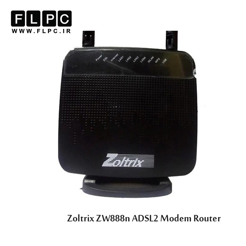مودم روتر ADSL زولتریکس مدل ZW888n