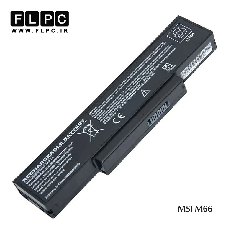 باتری لپ تاپ ام اس آی MSI M66 _4400mAh