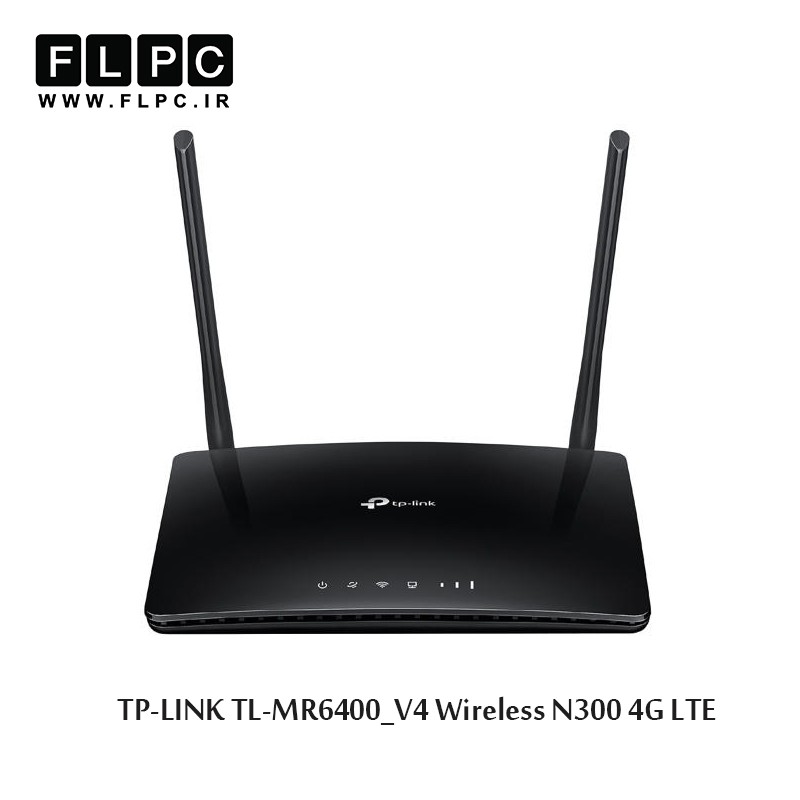مودم روتر 4G LTE بی سیم N300 تی پی-لینک مدل TL-MR6400_V4