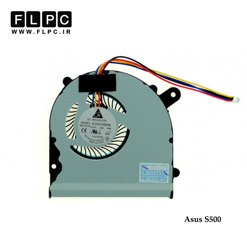 سی پی یو فن لپ تاپ ایسوس Asus Laptop CPU Fan S500//S500