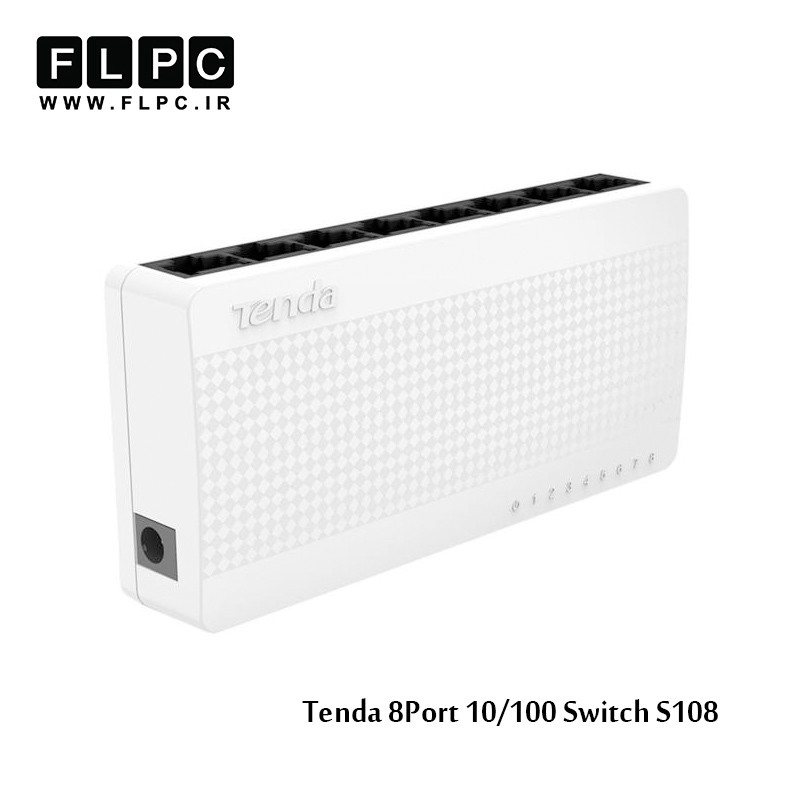 سوییچ شبکه 8 پورت 10/100 تندا اس 108