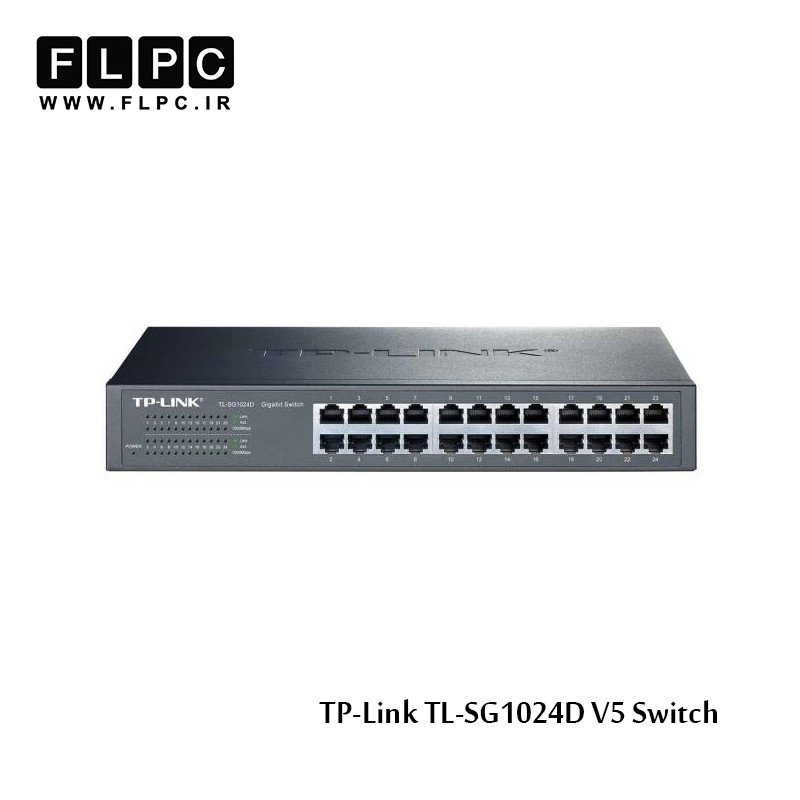 سوییچ 24 پورت تی پی لینک مدل TL-SG1024D V5