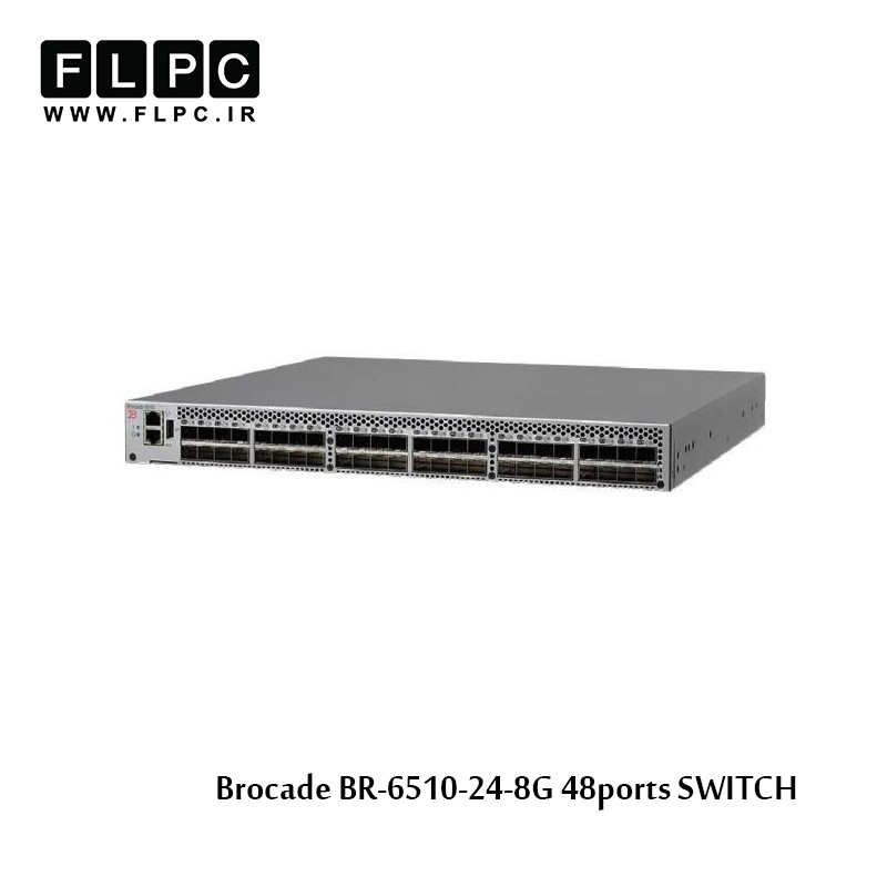 سوییچ 48 پورت بروکید مدل BR-6510-24-8G