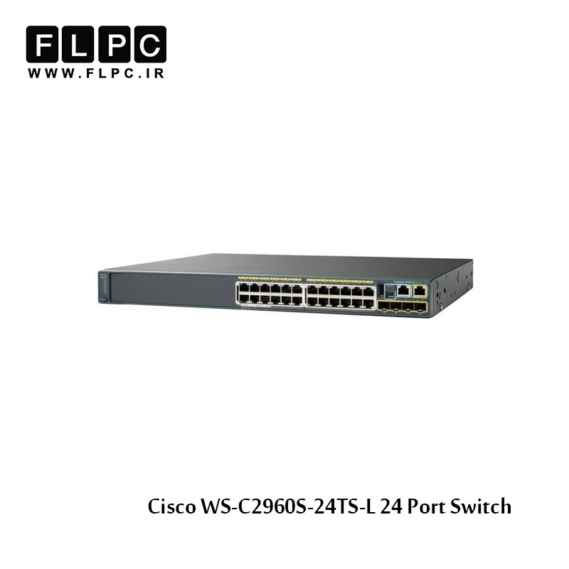 سوییچ 24 پورت سیسکو مدل WS-C2960S-24TS-L