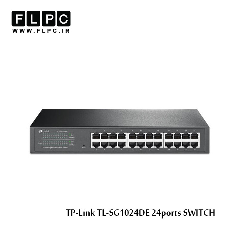 سوییچ 24 پورت گیگابایتی تی پی-لینک مدل TL-SG1024DE