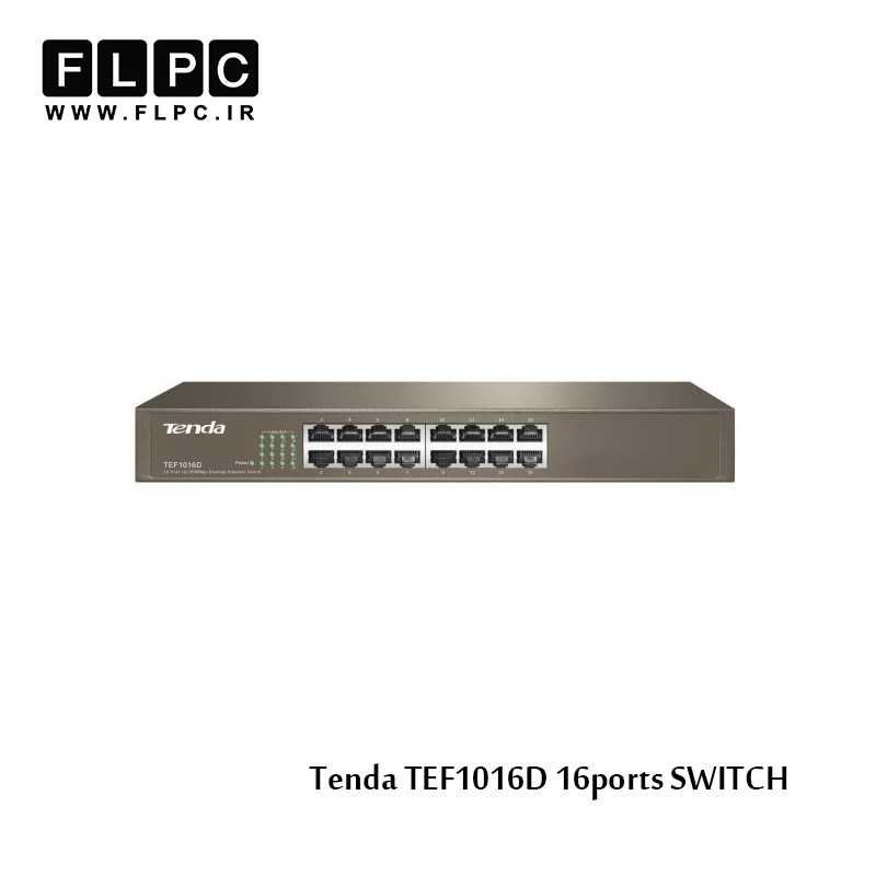 سوییچ 16 پورت تندا مدل TEF1016D