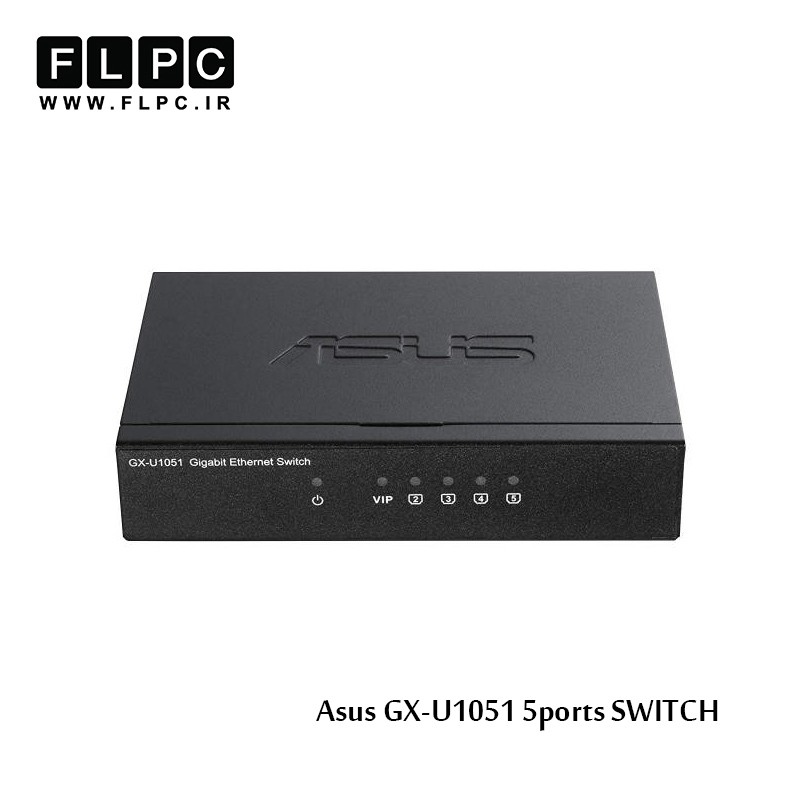 سوئیچ 5 پورت ایسوس مدل GX-U1051