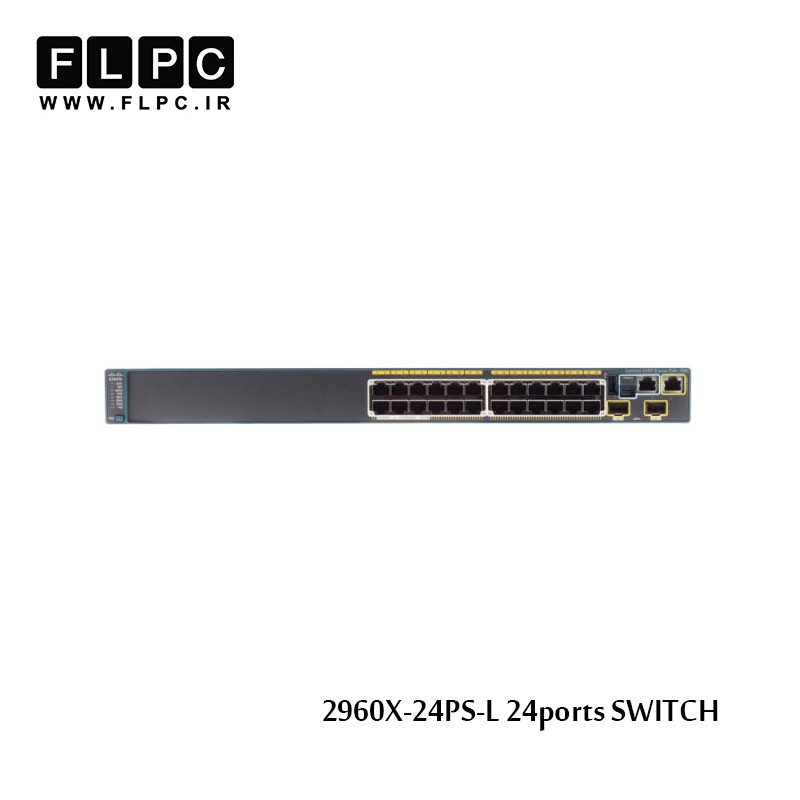 سوئیچ 24 پورت مدل 2960X-24PS-L