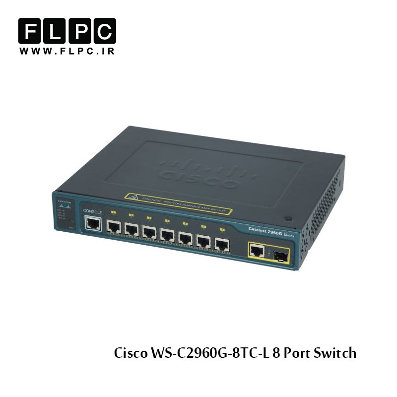 سوییچ 8 پورت سیسکو مدل WS-C2960G-8TC-L