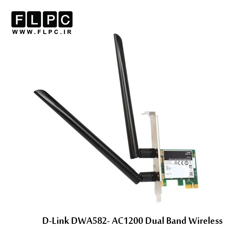 کارت شبکه بی سیم دی-لینک مدل DWA-582 AC1200 Dual Band