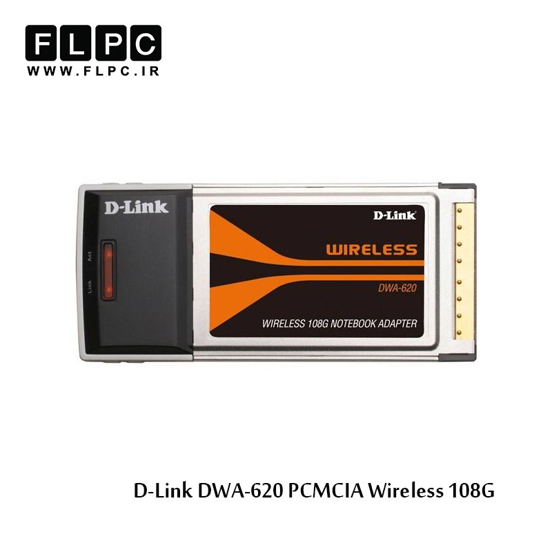 کارت شبکه PCMCIA و بی سیم دی-لینک مدل DWA-620