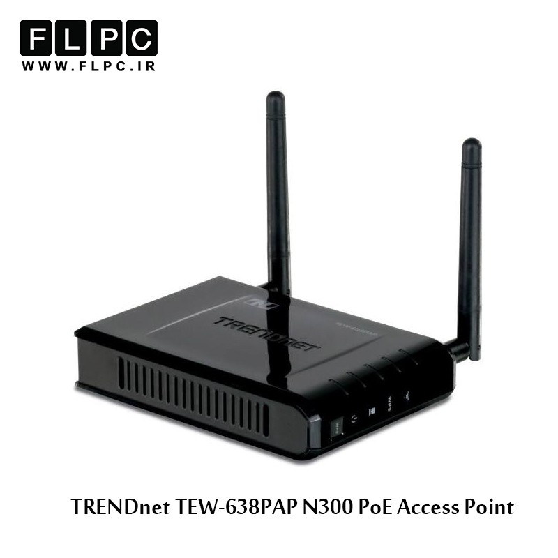 اکسس پوینت PoE بی سیم N300 ترندنت مدل TEW-638PAP