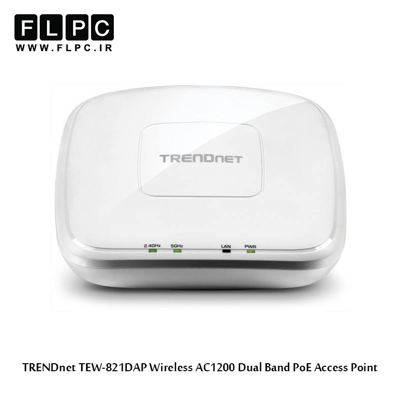 اکسس پوینت سقفی PoE بی سیم AC1200 ترندنت مدل TEW-821DAP