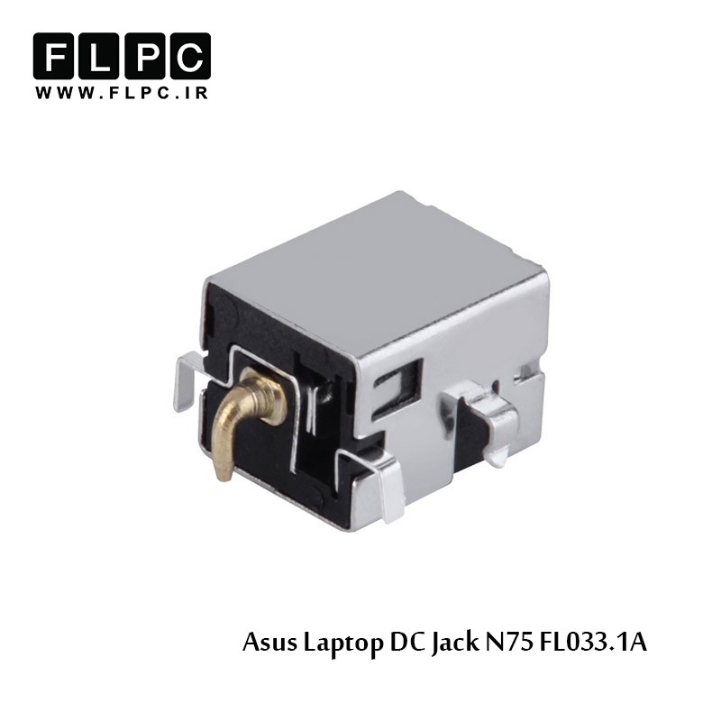 جک برق لپ تاپ ایسوس Asus Laptop DC Jack N75 FL033.1A
